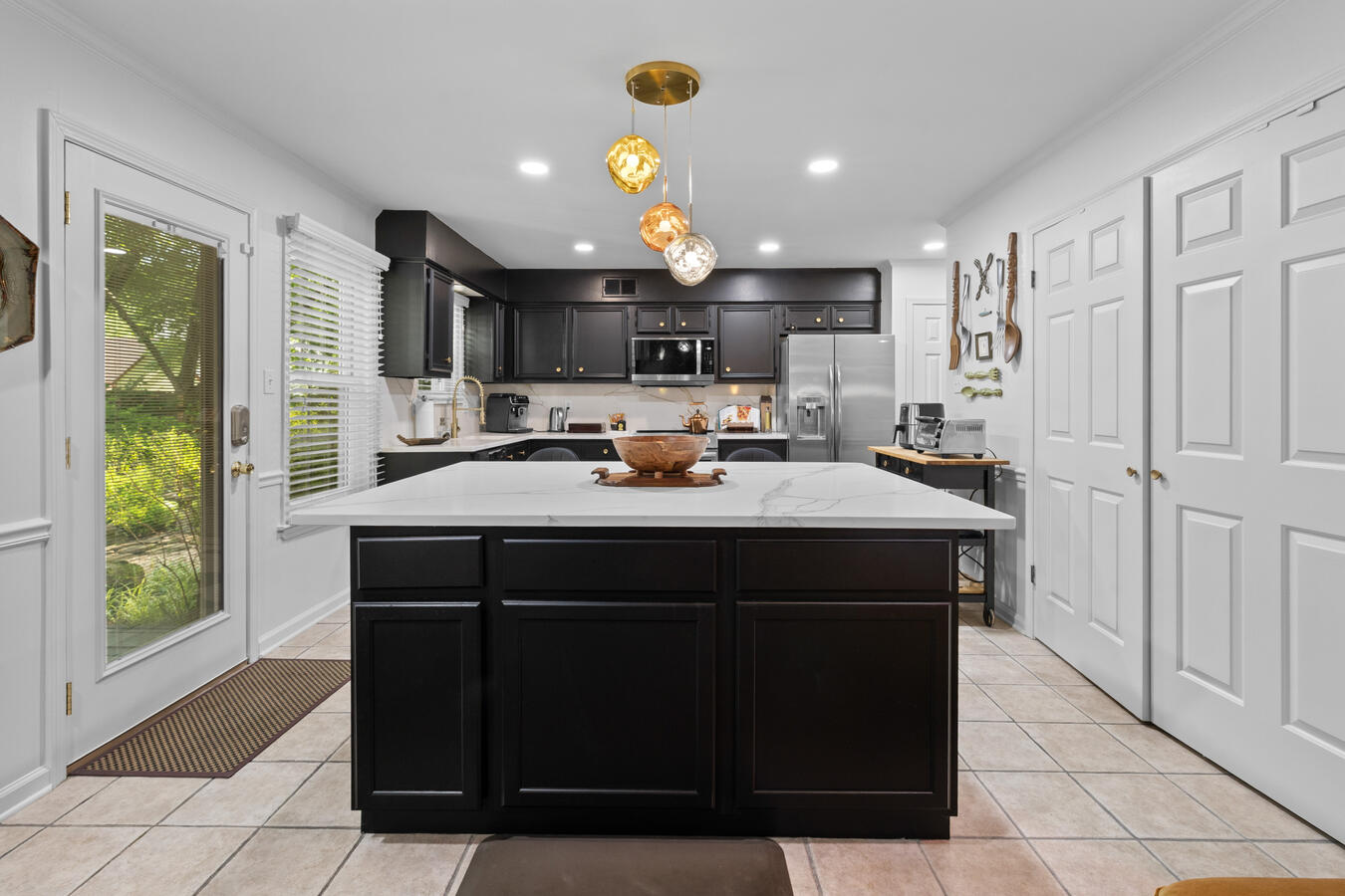 An island is essential feature of any kitchen.